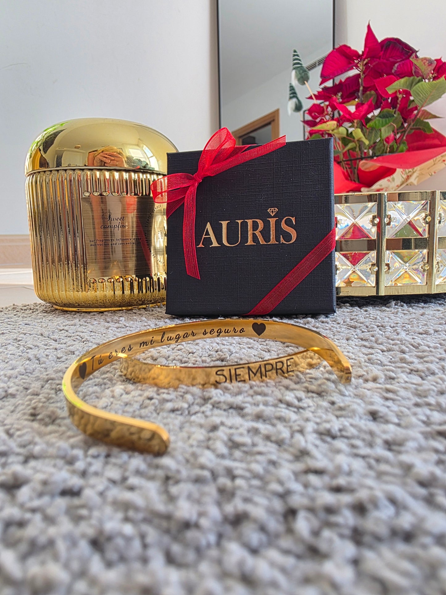Pulsera LUGAR SEGURO 💎 | Colección Amor (Unisex)