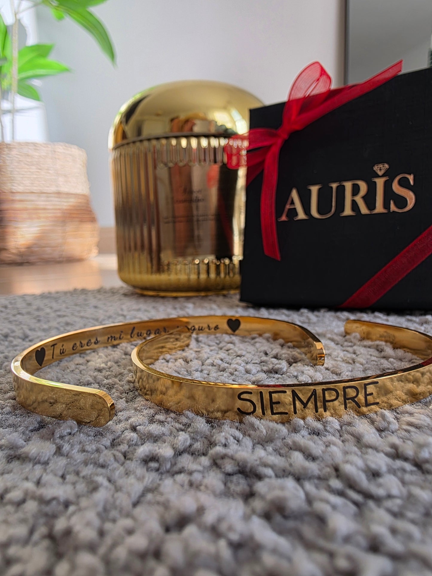 Pulsera LUGAR SEGURO 💎 | Colección Amor (Unisex)