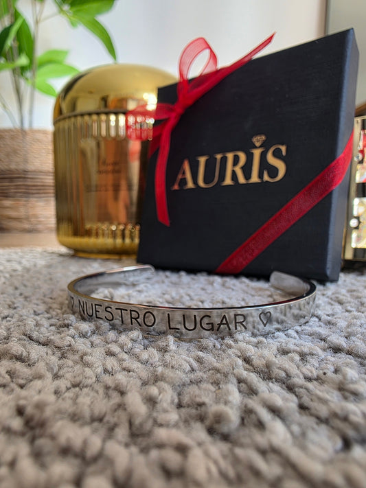 Pulsera NUESTRO LUGAR 📍 | Colección Amor (Unisex)