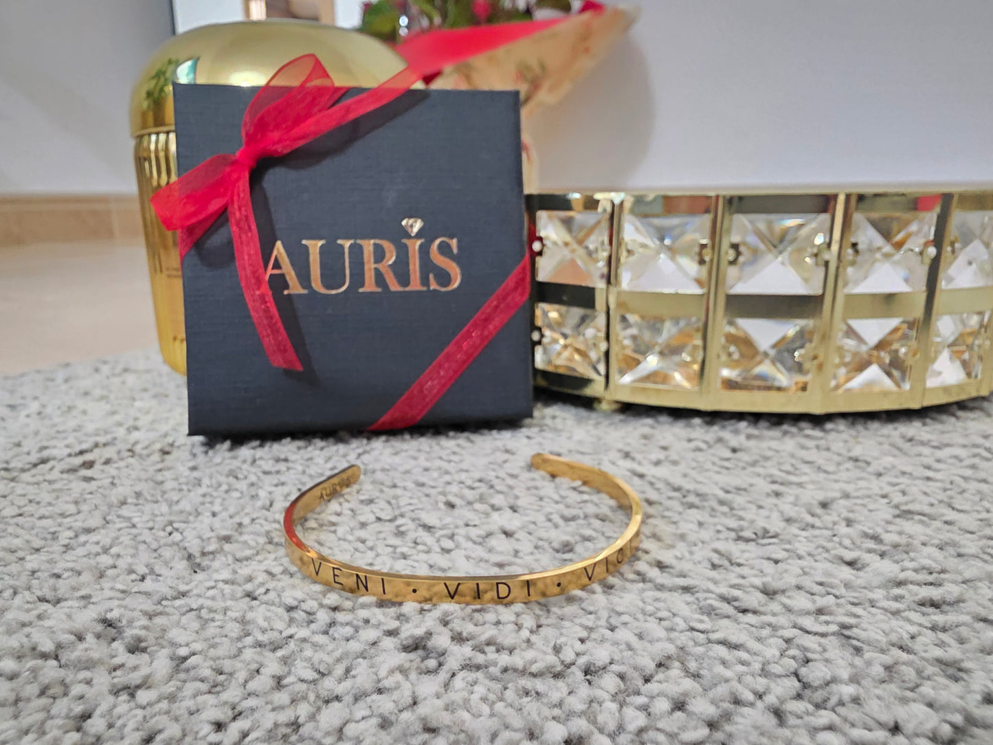 Pulsera PODER – Edición "Soberanía Total" (Veni Vidi Vici) 💎